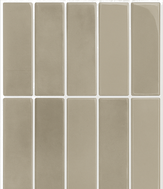 욕실 벽 스티커 자연스러운 선형 돌 - TenStickers