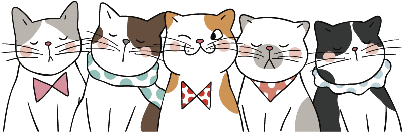 Aufkleber Auto Katzen Cartoon - TenStickers