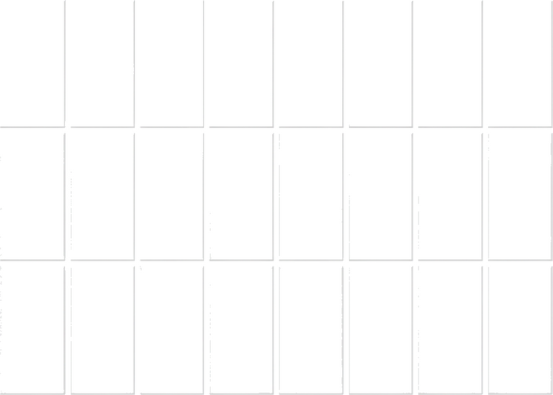 Azulejo adhesivo blanco largo - TenVinilo