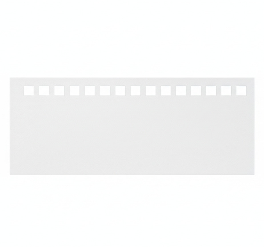 Vinilo para cristal ventana efecto estores cuadrados translúcidos - TenVinilo