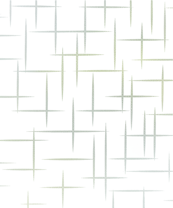 Vinilo para cristal ventana efecto de patrón cruzado translúcido - TenVinilo