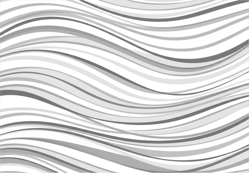 Vinilo ácido para cristal olas dinámicas en escala de grises - TenVinilo