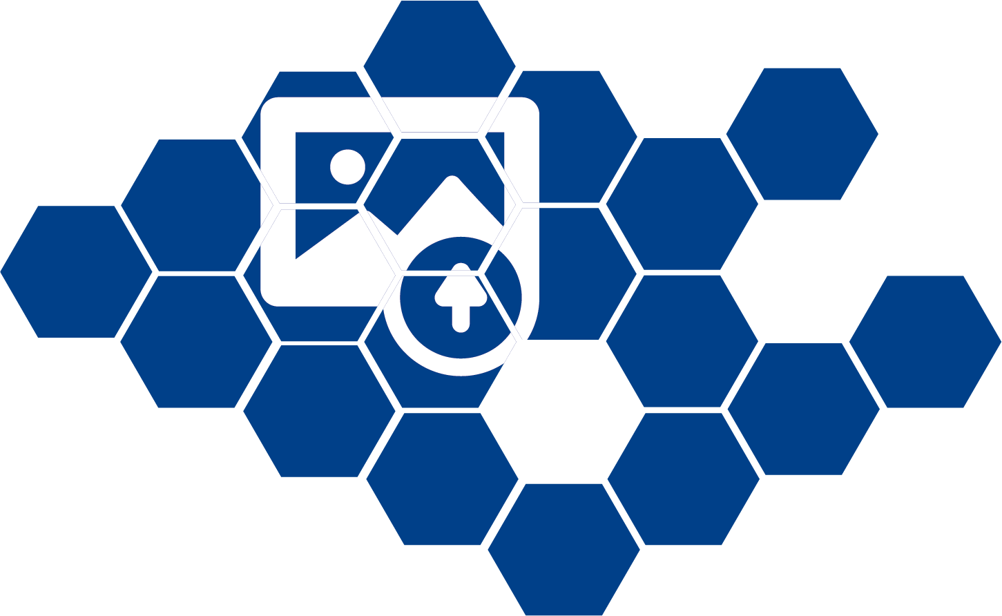 Vinilo cabecero Mosaico geométrico - TenVinilo