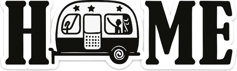 Autocolante para caravana casa de férias - TenStickers
