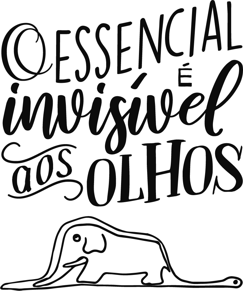Autocolantes com texto frase principezinho - TenStickers