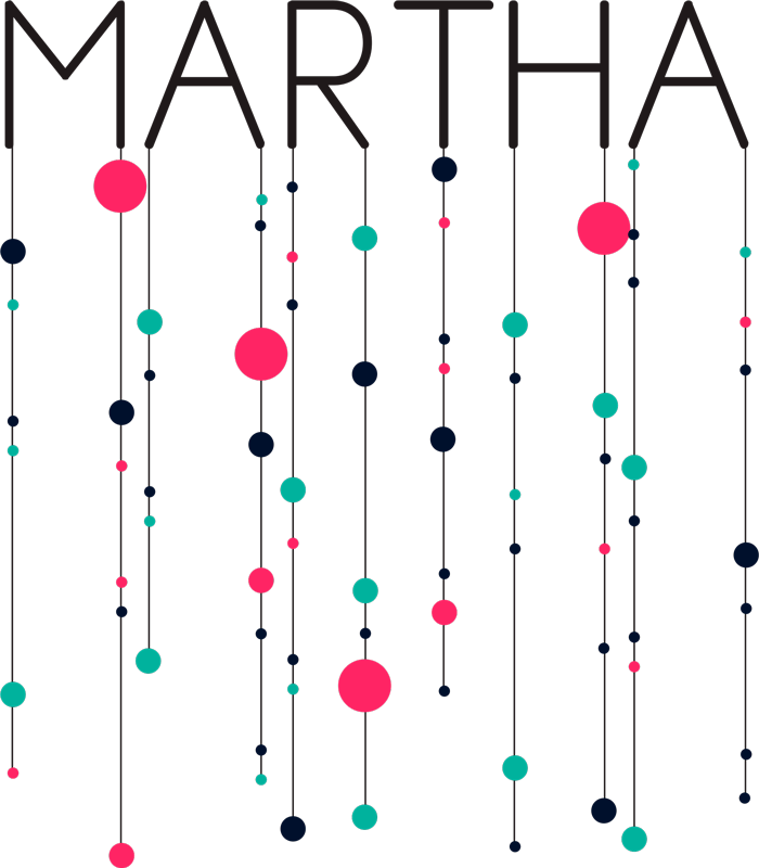 Vinilo frase figuras minimalistas geométricas - TenVinilo