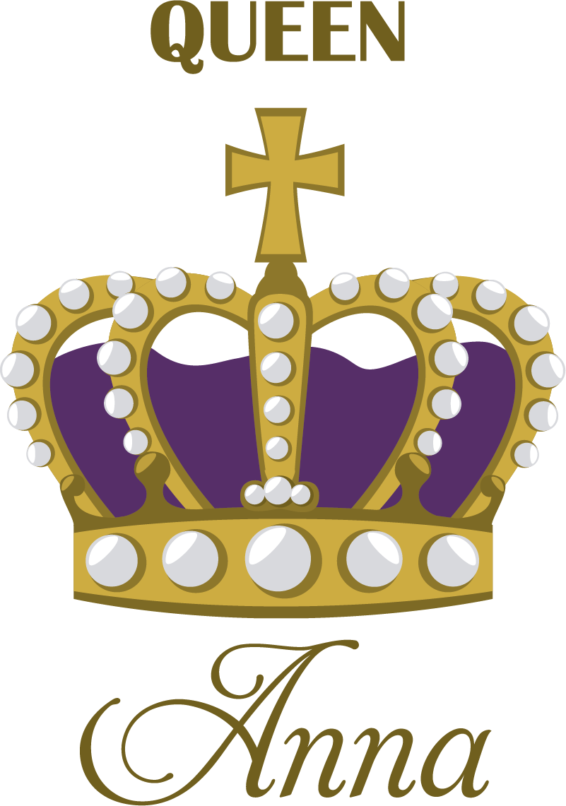 Britain Crown Customisable Sticker - TenStickers