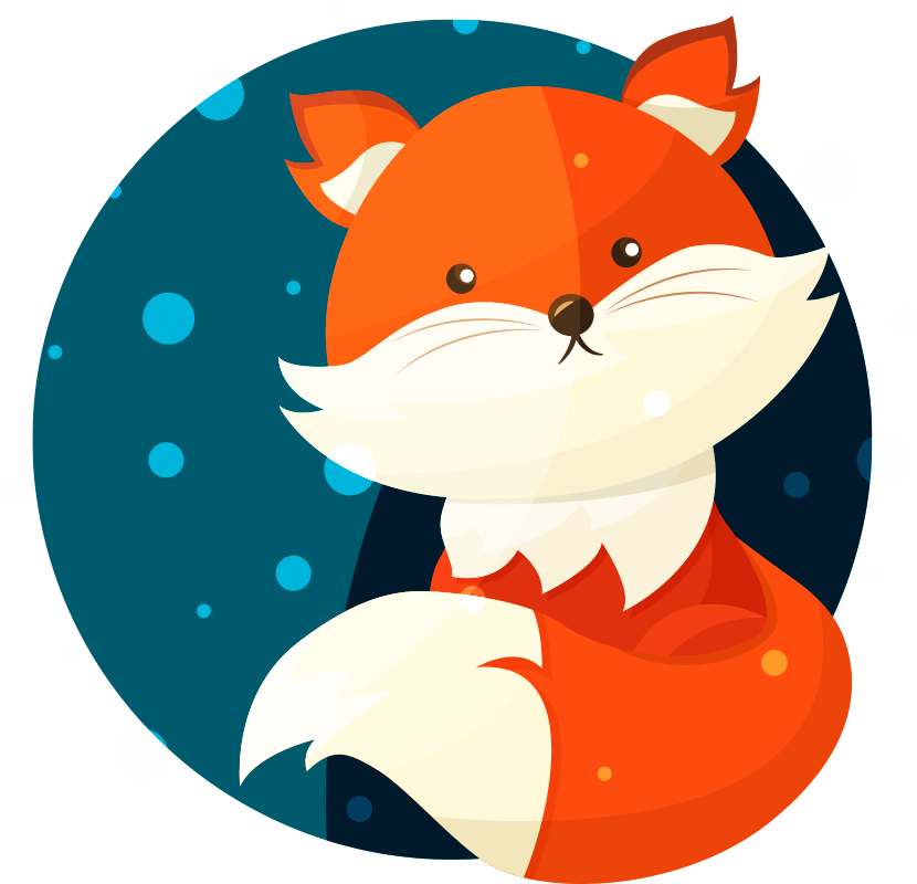 Sticker enfant cercle animaux - TenStickers