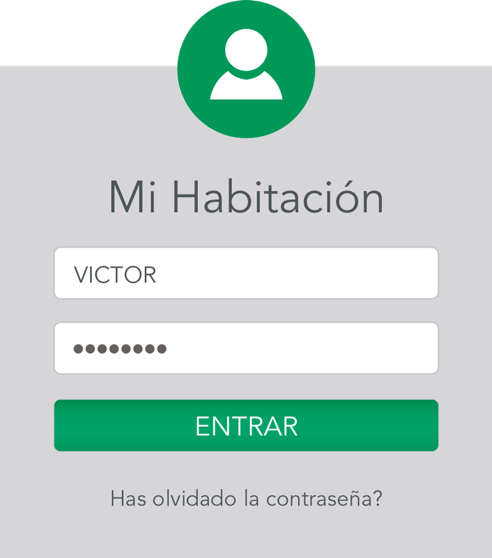 Vinilo para negocio Login y contraseña - TenVinilo