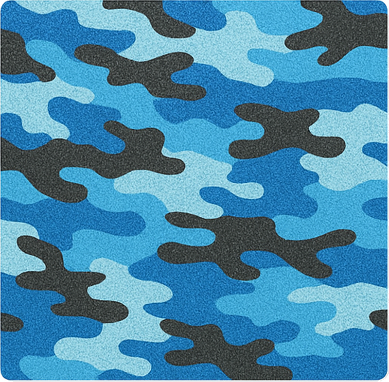 Adesivo per bici motivo blu oceano - TenStickers