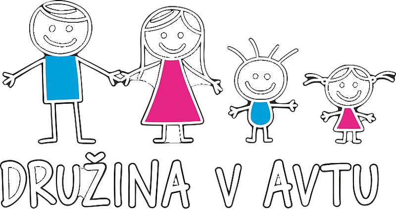 Nalepka za avto družina v avtu - TenStickers