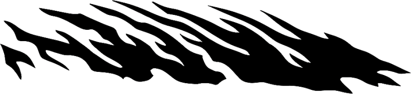 Autoaufkleber tribal einfarbige streifen - TenStickers