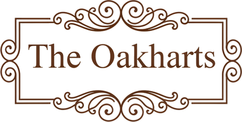 Wheelie bin sticker elegant brown family name - TenStickers