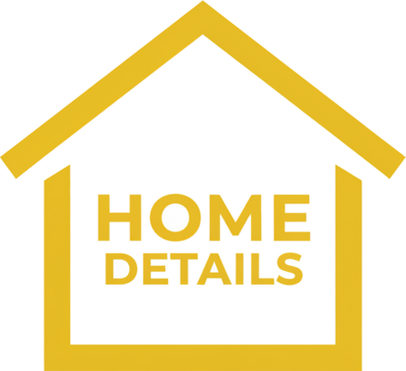Wheelie bin sticker custom yellow home detail - TenStickers