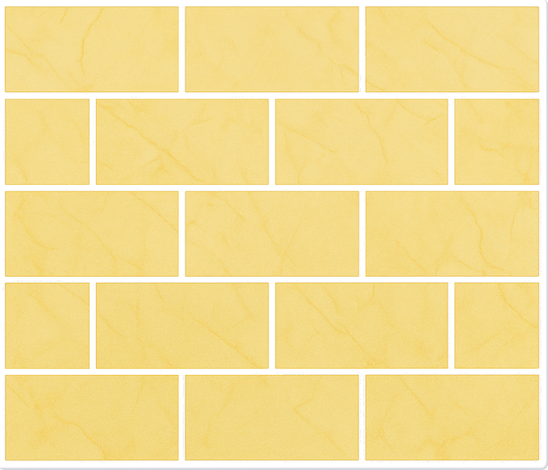 Sticker for tile subtle yellow marble effect - TenStickers