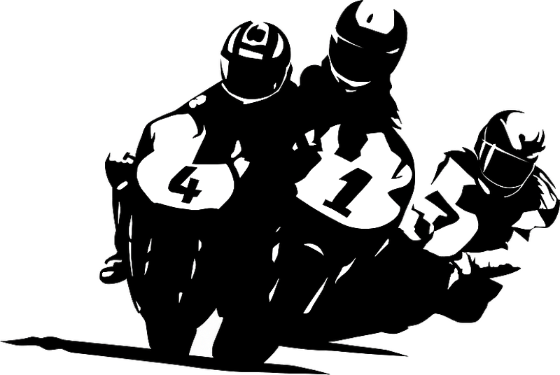 Motorbike sticker lead pack speed - TenStickers