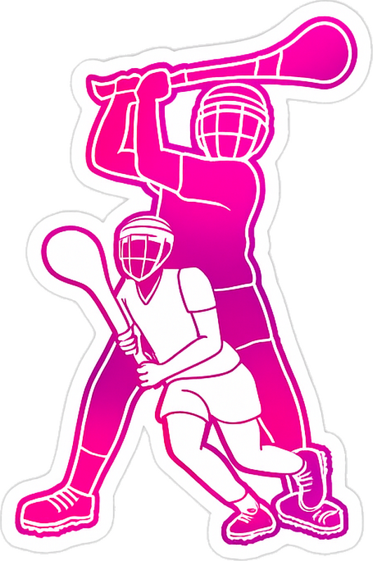 Car sticker gaelic athletes - TenStickers