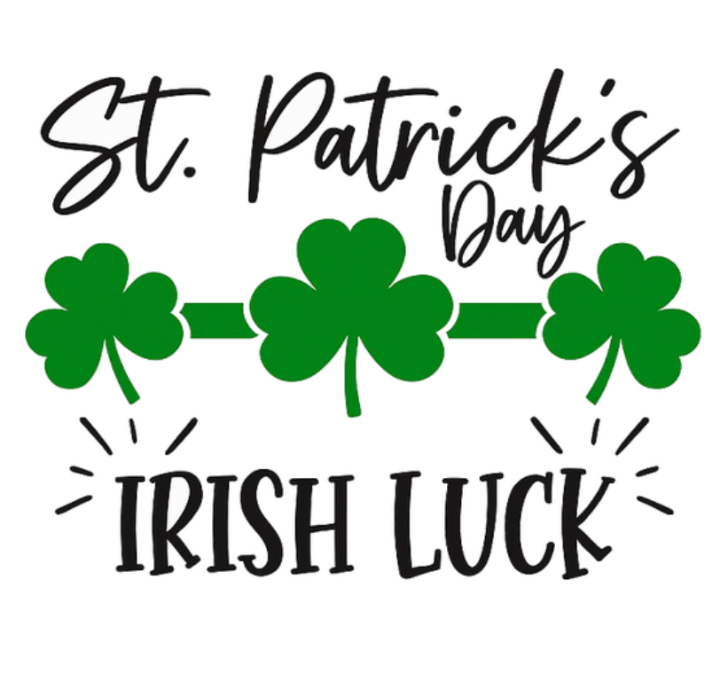 Car sticker st patrick's luck - TenStickers