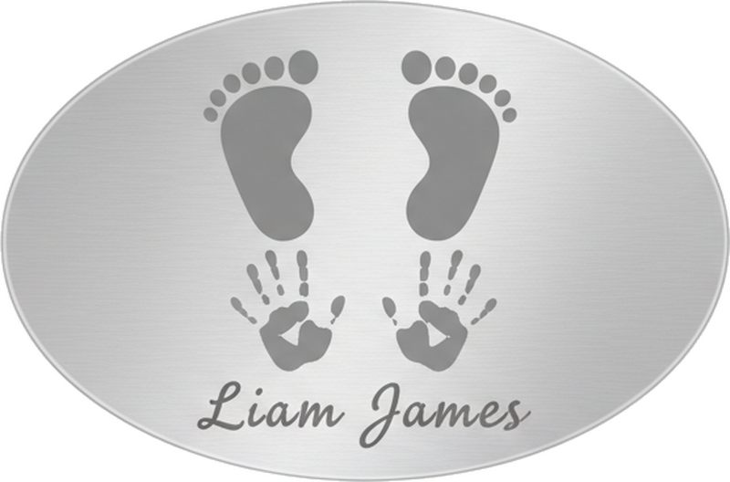 Customisable sticker handprint business logo - TenStickers