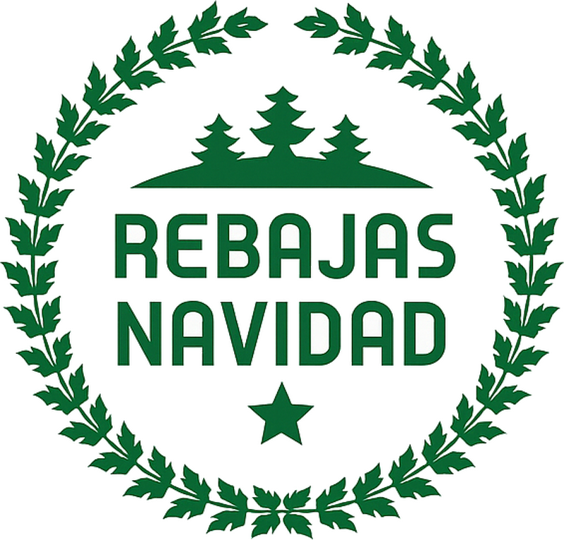 Vinilo oferta venta verde de navidad - TenVinilo
