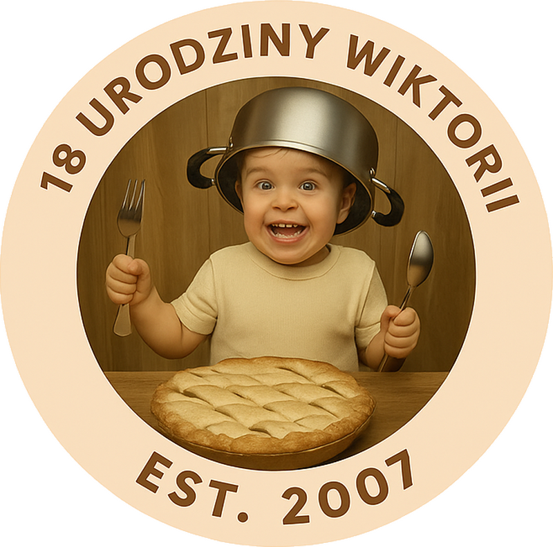 Naklejka urodzinowa z małym spersonalizowanym elementem - TenStickers