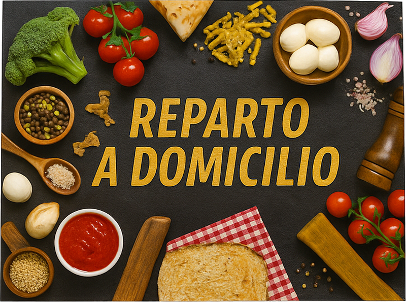 Pegatina coche personalizada entrega a domicilio gastronómica - TenVinilo