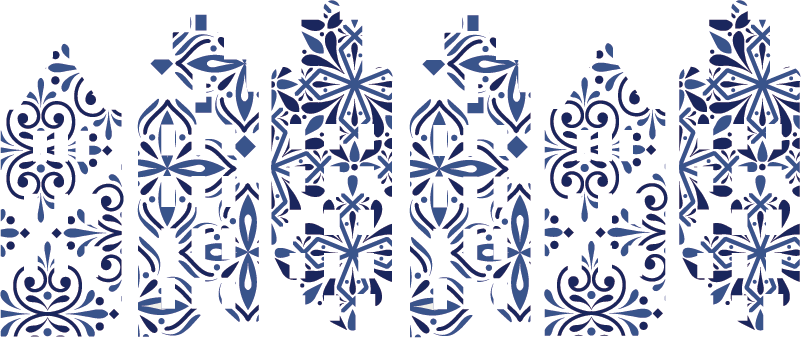 Laptop sticker Nederlandse huisjes - TenStickers