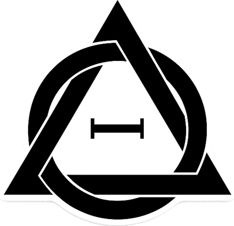 Minimalistinen musta eläinsymboli seinätarra - Tenstickers