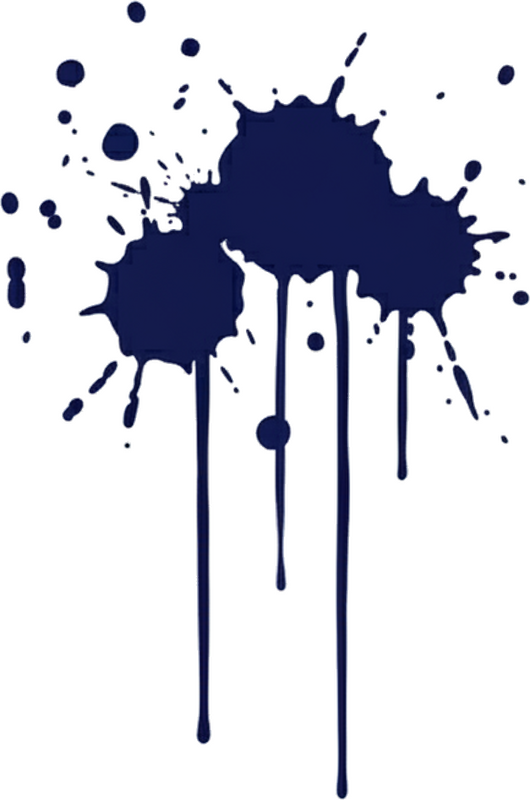 Car sticker dripping paint splatter design - TenStickers
