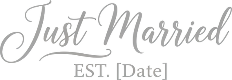 Autoaufkleber frisch verheiratet aufkleber - TenStickers