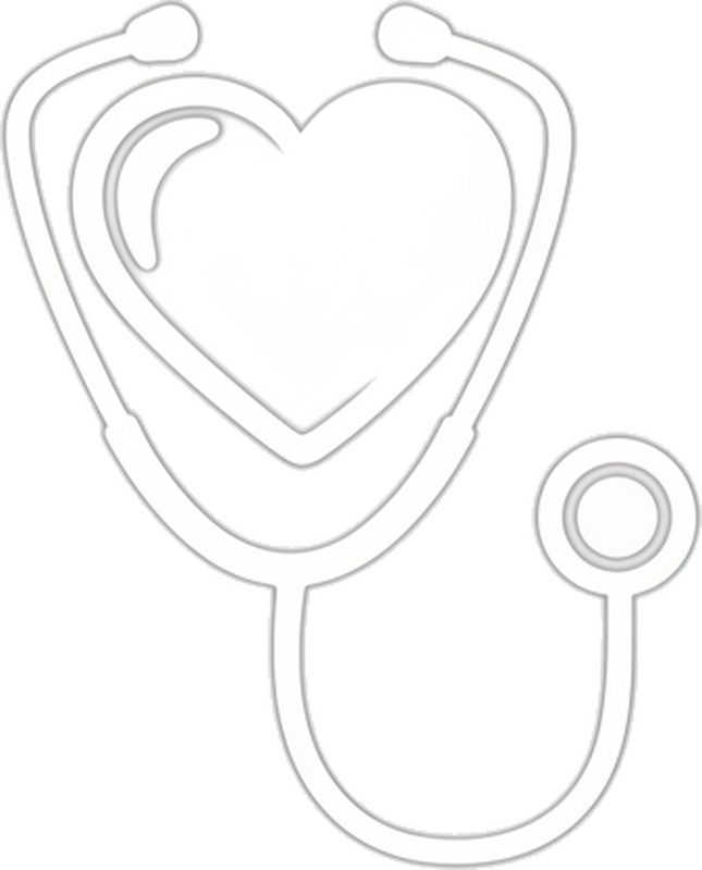 Sticker ordinateur art cœur médical - TenStickers