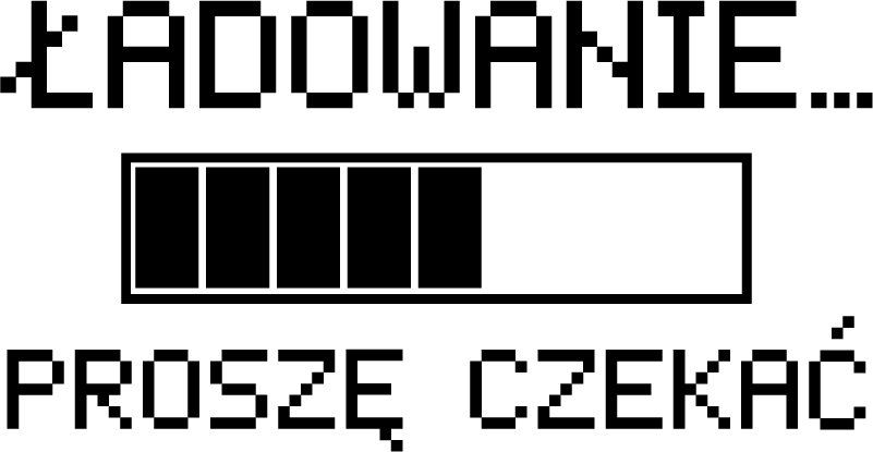 Naklejka na ścianę do sklepów Ładowanie - TenStickers