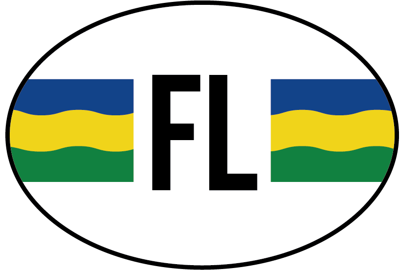 Auto stickers vlag Flevoland - TenStickers