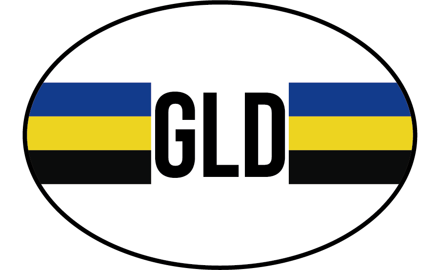 Tenstickers Auto Stickers Vlag Gelderland tenstickers kopen in de aanbieding