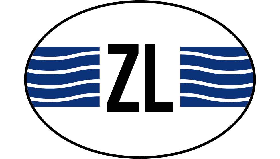 Auto stickers Vlag Zeeland - TenStickers