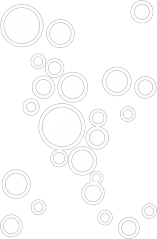 淋浴贴纸抽象漂浮圆球 - TenStickers