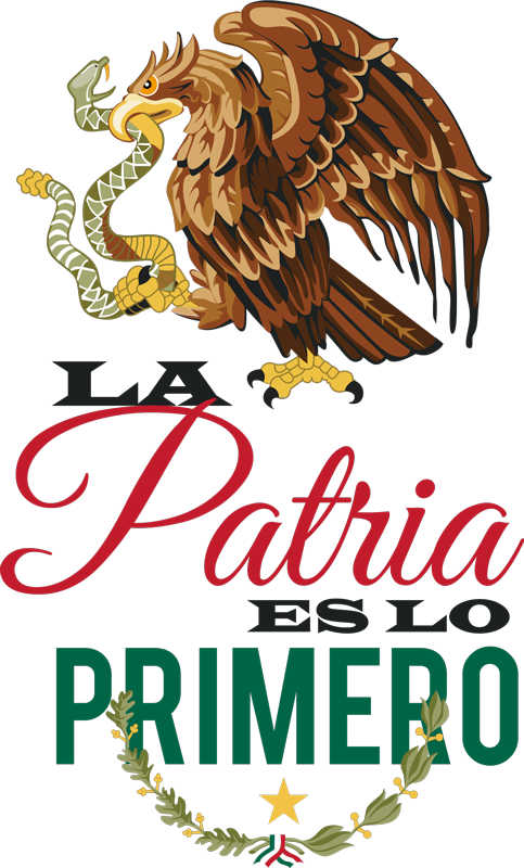 Vinilo pared Cita Vicente Guerero - TenVinilo