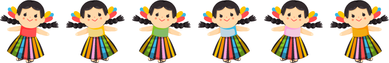 Vinilo infantil Muñecas María - TenVinilo