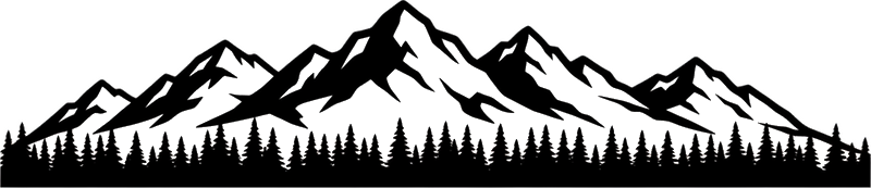 动物贴画，冒险的山地装饰 - TenStickers