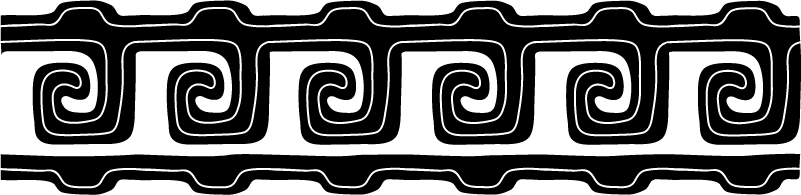 Vinilo pared Patrones zapotecas - TenVinilo