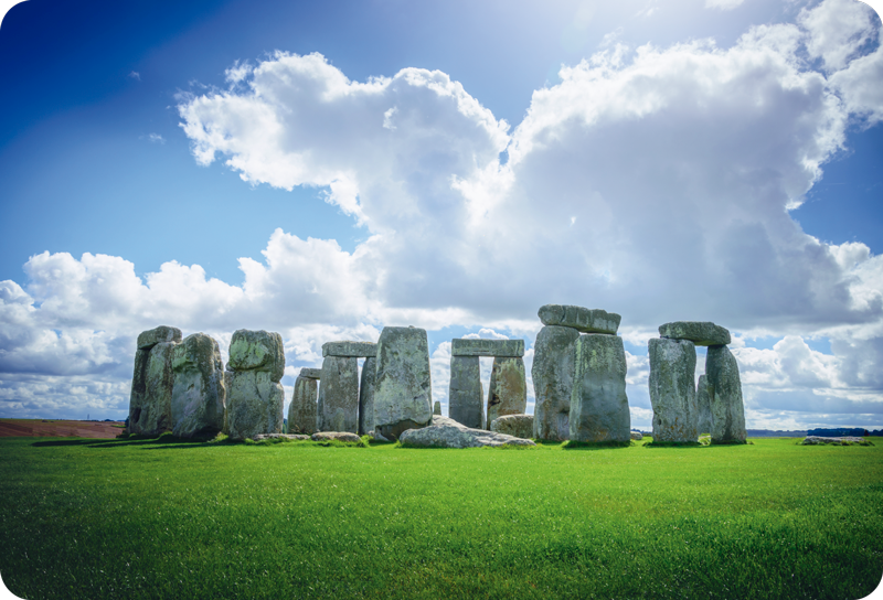 Stonehenge Laptop Sticker - TenStickers