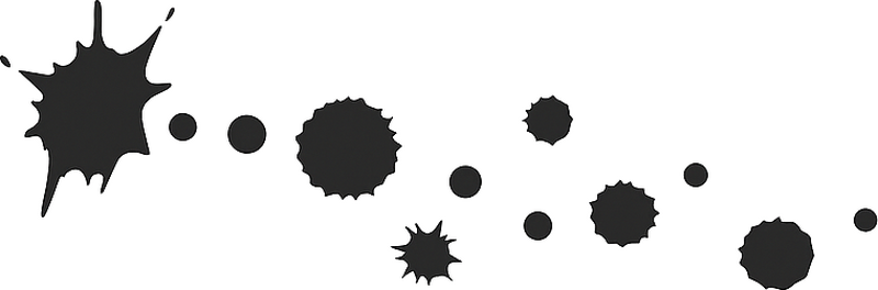 Car decal urban ink splashes - TenStickers