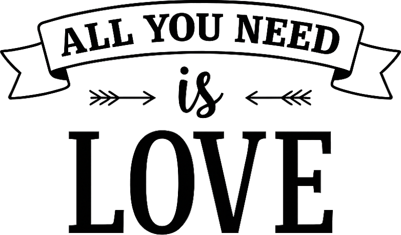 Autocolante para carro seta de amor romântico - TenStickers