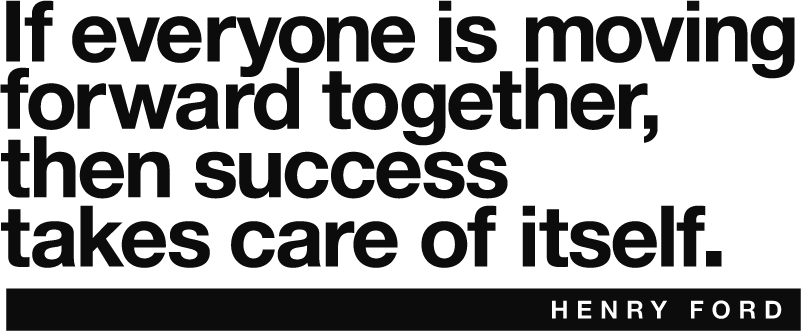 Henry Ford Success Wall Text Sticker - TenStickers