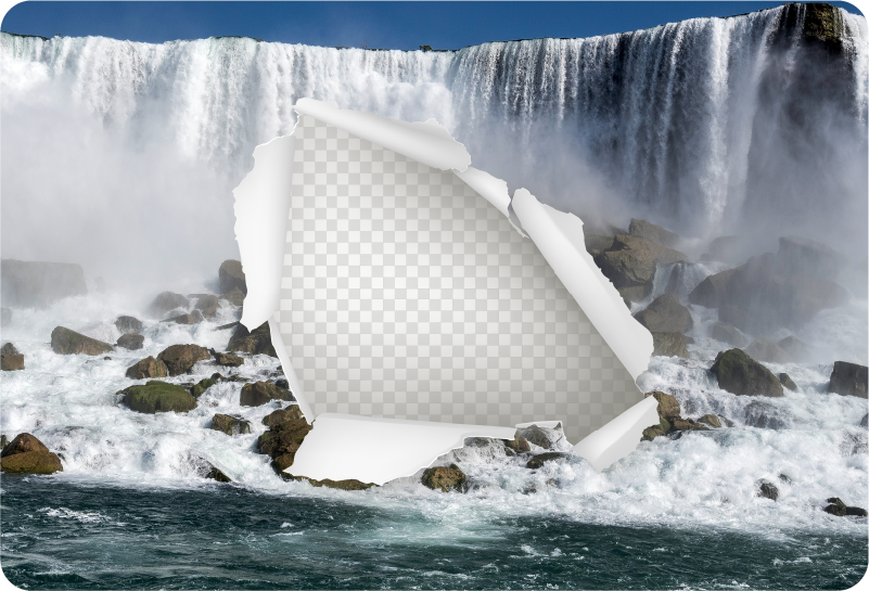 Niagra Falls Laptop Sticker - TenStickers