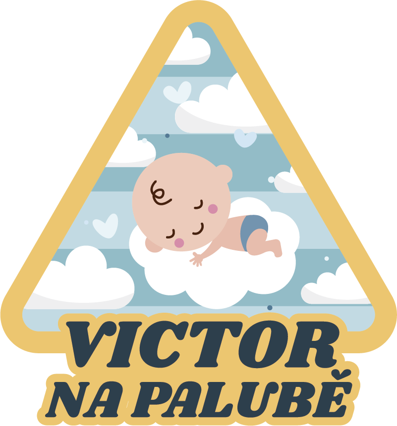 Dítě na palubě osobní nálepka vozidla - TenStickers