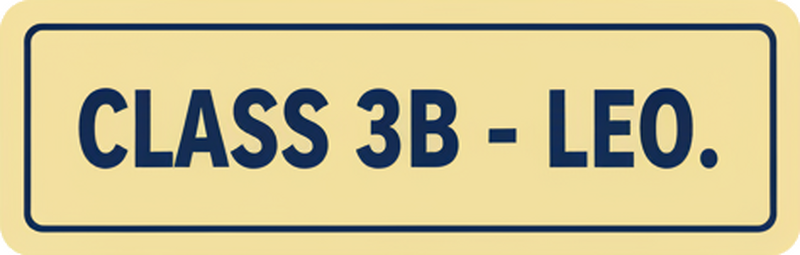 Customisable sticker school accessory - TenStickers