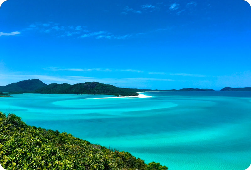 Whitsunday Islands, Queensland laptop decal - TenStickers