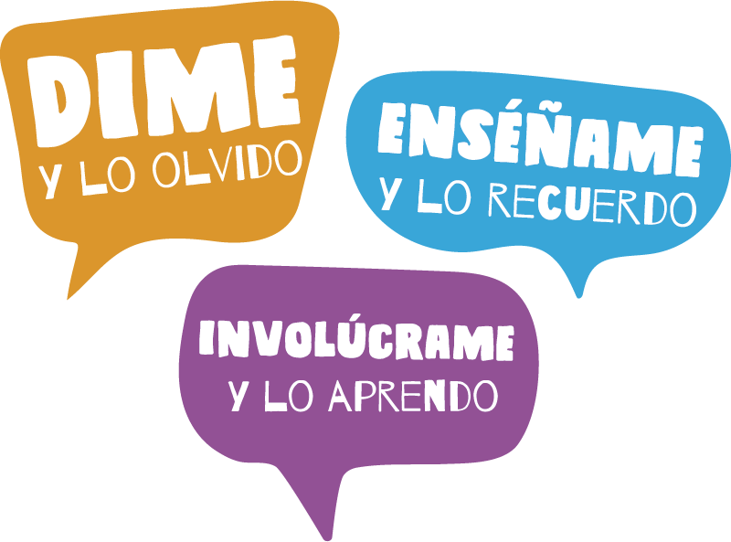 Vinilo infantil enseñame y lo recuerdo - TenVinilo