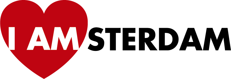 Laptop sticker I Amsterdam - TenStickers